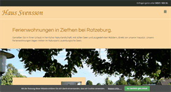Desktop Screenshot of fewo-svensson.de